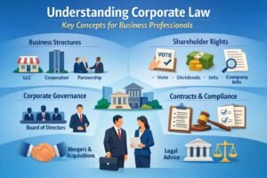 Understanding Corporate Law: Key Concepts for Business Professionals