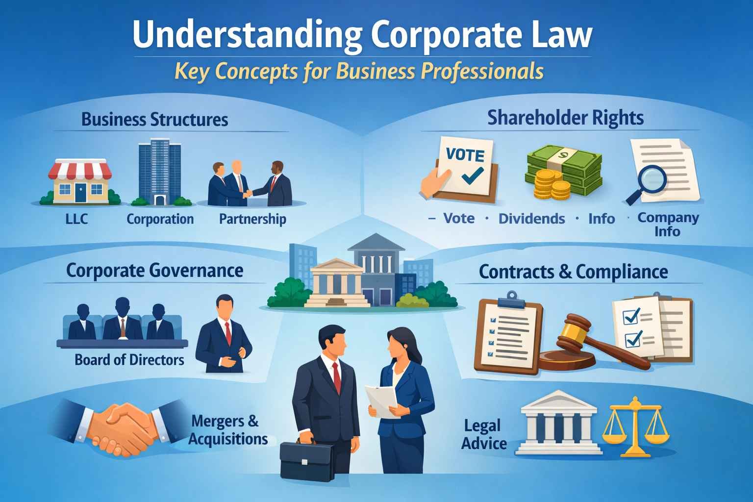 Understanding Corporate Law: Key Concepts for Business Professionals